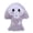 Grey, variant on mdesiwst Halloween Pumpkin Catnip Toy for Cats, Plush Bat Ghost Spider Kicker with Bell, Durable Chewing Play for Kittens, Stress Relief Interactive Cat Gift