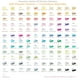 thumbnail image 5 of Juego de rotuladores de alcohol Ohuhu con punta de pincel doble, 120 colores, 5 of 9