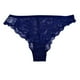 thumbnail image 1 of Bikini Simply Basic Talla M de Encaje Floral Azul Marino, 1 of 3