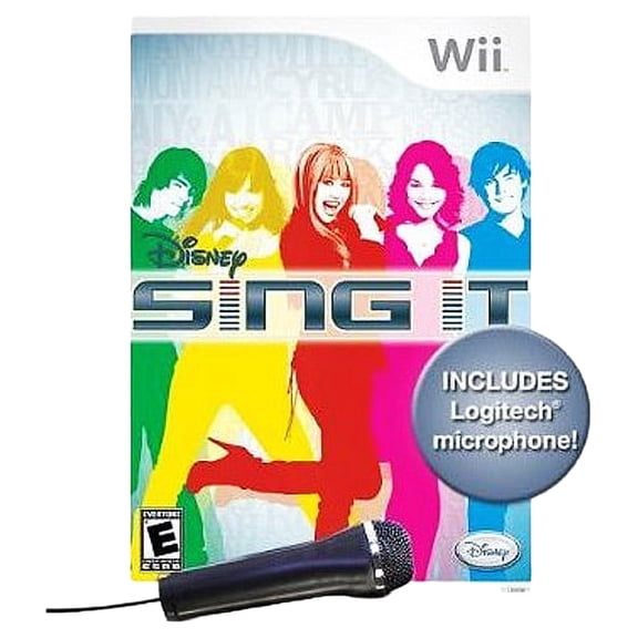 Disney Sing It Bundle with Microphone WII