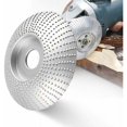 thumbnail image 4 of Disques de Roue d'Angle Abrasifs, Disque de Râpe pour Moulin, Disque de Moulin en Bois, Disque de Ponçage Diamant pour Moulin Électrique d'Angle (Argent), 4 of 5