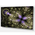 thumbnail image 2 of Fractal Flower Light Brown Digital Art - Large Flower Canvas Wall Art, 2 of 3