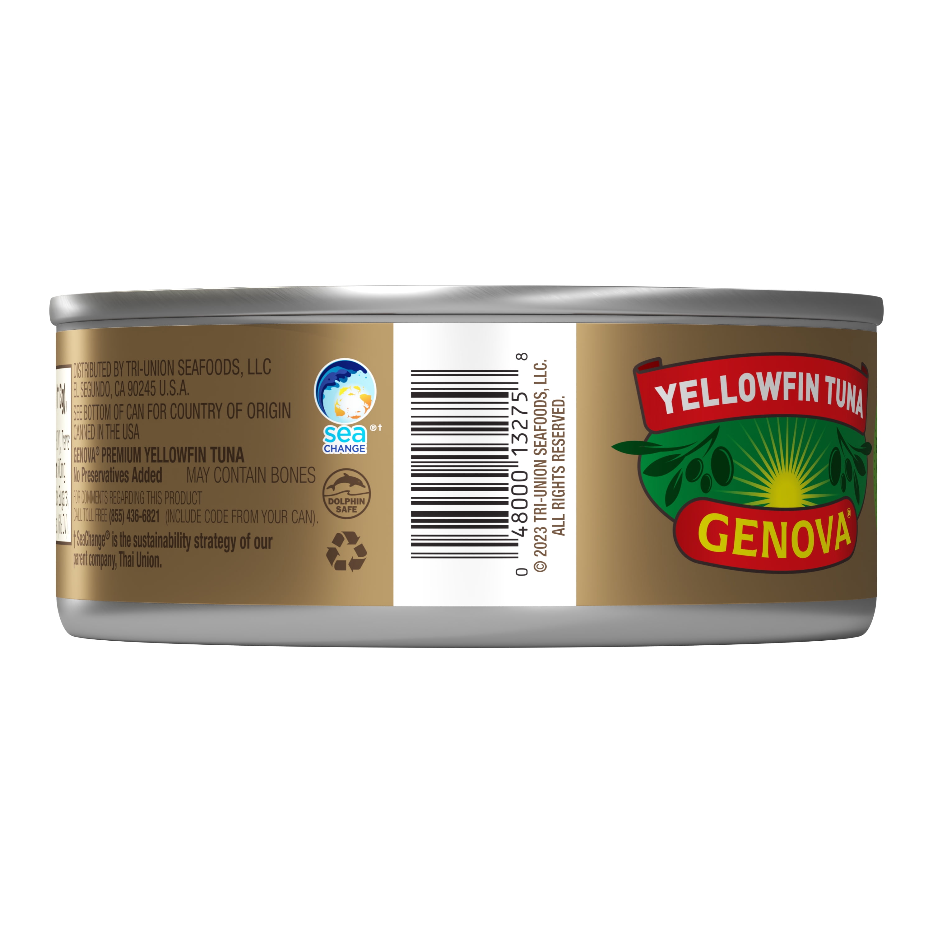 (2 pack) Genova Premium Yellowfin Tuna in Extra Virgin Olive Oil 5 oz Can