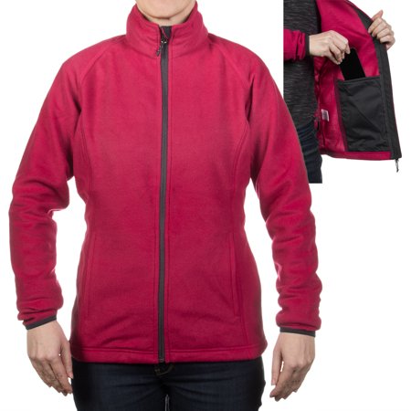 - JGS Outfitters Women’s Polar Fleece Zipper Jacket Lightweight Warm Sweater Shirt