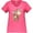 Hot Pink, variant on Inktastic Christmas Molly Moose Women's Plus Size V-Neck T-Shirt