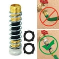 thumbnail image 1 of Agiferg Garden Water Kink-Free Hose Saver Anti-Bending Threaded Hose Adaptor 3/4 Inch, 1 of 6
