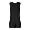 thumbnail image 4 of Edvintorg Womens Playsuit Plus Size Fashion One Piece Overalls Fashion Printed Overalls Sleeveless Adjustable Straps Jumpsuits with Pockets Black Xxl, 4 of 9