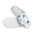 thumbnail image 3 of Picia Sea Turtle for Women's Lamb-hug Comfy Fleece House Slippers Memory Foam, Slip-on House Shoes Indoor Outdoor-44/45, 3 of 7