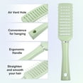 thumbnail image 4 of Unique Bargains Hair Brush Detangling Brush for Women and Men for Long Short Thick Thin Curly Straight Hair 1Pc Plastic Green, 4 of 6