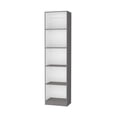 thumbnail image 2 of 5-Shelf Bookcase for Decor | Display Collectibles and Books | Pine and Particle Board | Easy Assembly for Quick Use, 2 of 2