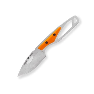 Couteau De Poche Buck à Lame Fixe Modèle 692 - Lame 4.1-5 Pouces, Manche En Bois, Fourreau Inclus, Occasion