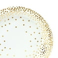 thumbnail image 5 of 144 Piece White and Gold Party Supplies for Wedding, Birthday - Gold Table Decorations with Plates, Napkins, Cups, and Cutlery (Serves 24), 5 of 10