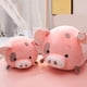 thumbnail image 2 of Cute/Soft/Chubby Japanese Doll Dinosaur Piggy Elephant Dog Husky Pillow Plush Stuffed Toy Gift Home Decoration Girl Child Coupledog45 Deng Xun unisex, 2 of 2
