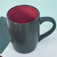 thumbnail image 4 of Hariumiu Ceramic Coffee Mug with Colorful Interior Easy-to-Clean Handle Tea Cup 16 OZ Matte Beverage Cup for Latte Tea Cappuccino, 4 of 7