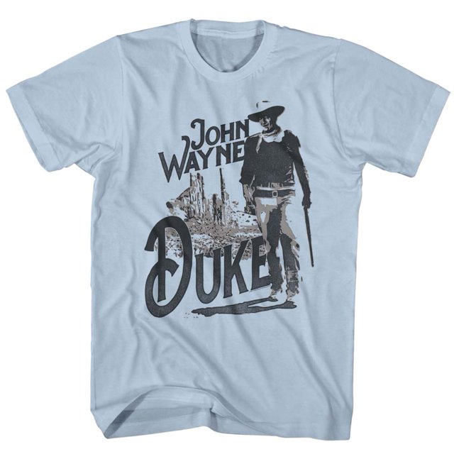 John Wayne Hollywood Icon Actor Duke Shadow Adult T-Shirt Tee