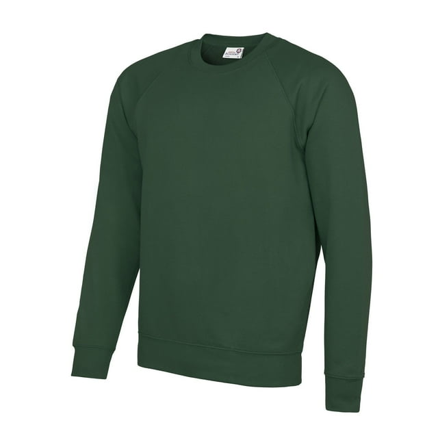 AWDis Academy Mens Crew Neck Raglan Sweatshirt