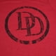 thumbnail image 3 of Daredevil - Camiseta Logotipo de Jaspeado para Hombre (Rojo), 3 of 3