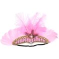 thumbnail image 1 of Tocado de Plumas para Fiesta Tocado de Plumas de Escenario para Disfraz de Carnaval Divertido para Fiesta, 1 of 5