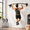 B: 32" x 1.3" Dia Grip, variant on 32"/36" Wall Mount Pull Up Bar Joist Chin For Doorway