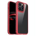 thumbnail image 1 of Funda protectora de TPU de fibra de carbono + PC transparente con cuatro esquinas y airbag a prueba de golpes para iPhone 13 serie MG, 1 of 5