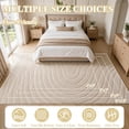 thumbnail image 6 of Ivalue 4'x6' Fluffy Rug Washable Soft Area Rugs for Living Room Beige Non Skid Floor Carpets for Dining Room, Home Decor Aesthetic, 6 of 14