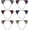 Cute, variant on 6 count Leopard Ears Headbands Glitter Flocking Ear Headband for Woman and Girls Party Supplies