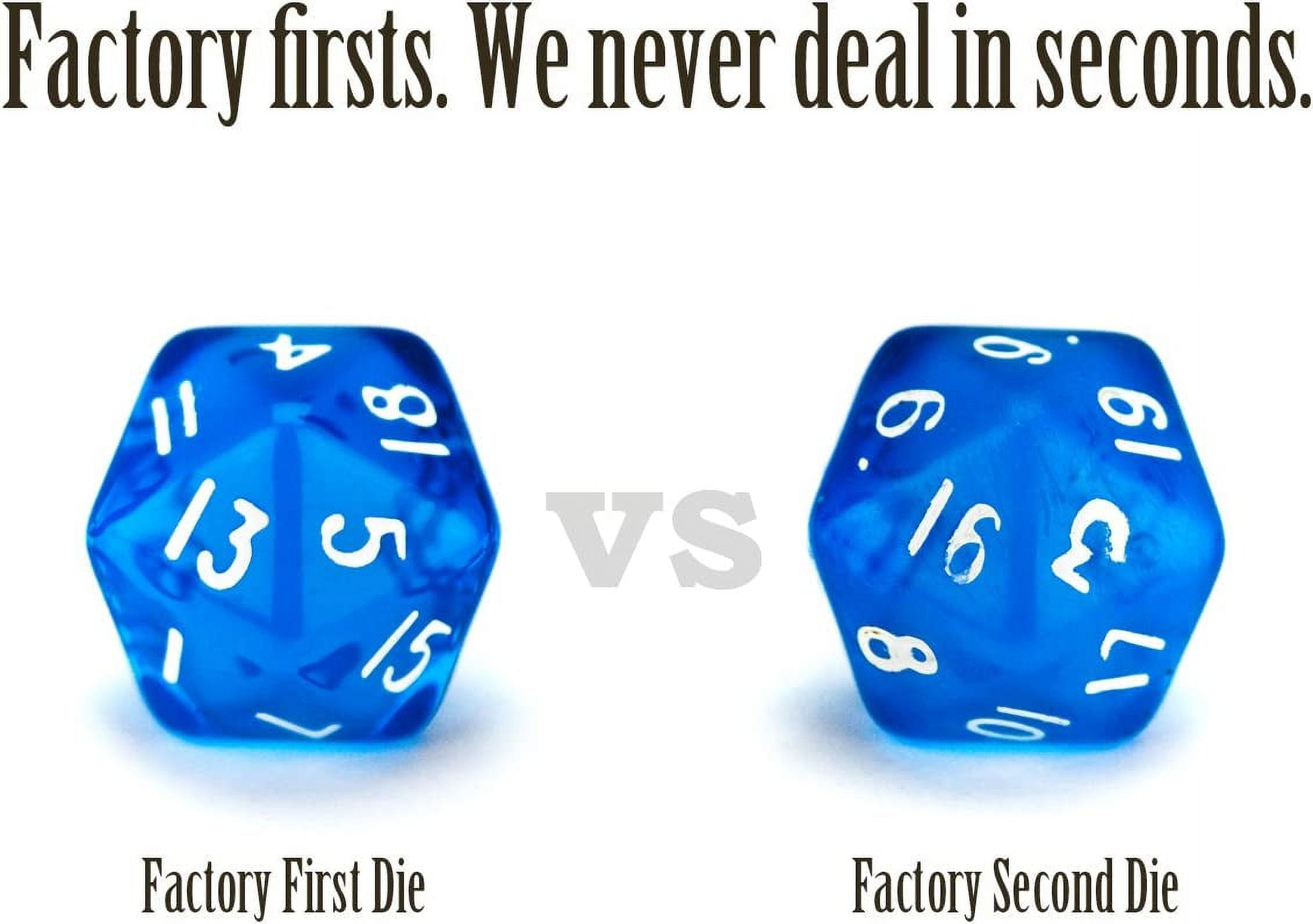 Wiz Dice 100+ Pack of Random D10 Polyhedral Dice in Multiple Colors