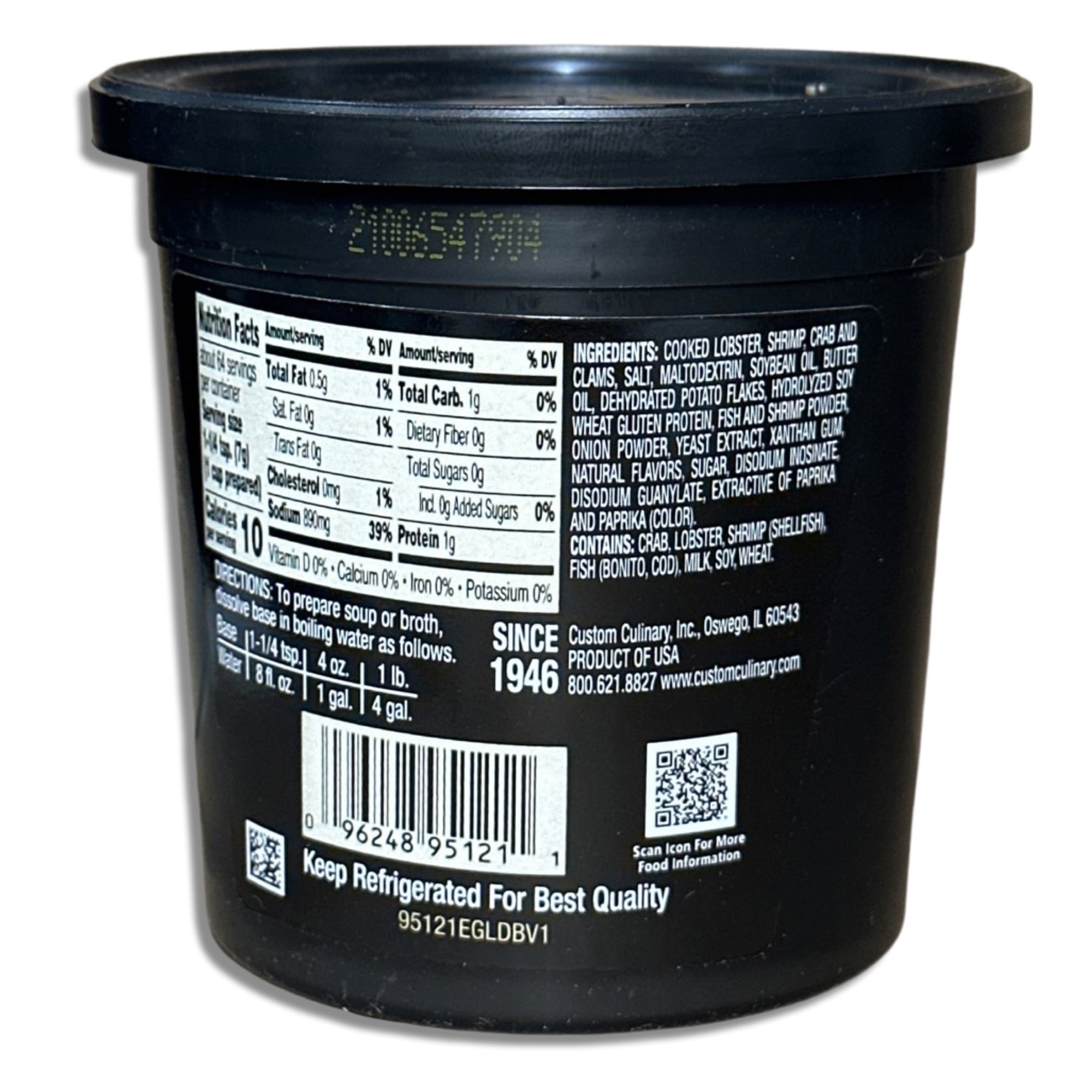 Seafood Base by Gold Label 1 Pound Tub