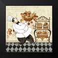 thumbnail image 2 of Gladding, Pamela 12x12 Black Modern Framed Museum Art Print Titled - Chef Bread, 2 of 5