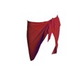 thumbnail image 1 of Eigraketly Sarong Coverups Traje de baño Wrap Traje de baño Protección solar Ropa de gasa con corbata abierta ajustable Traje de baño para Traje de baño vino rojo Eigraketly OD017123-14, 1 of 6