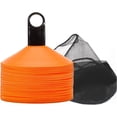 thumbnail image 4 of Biggz Soccer Starter Kit - 12 Mesh Colored Vest with Size 5 Soccer Ball and Pump + Bonus 25 Cones, 4 of 5