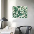 thumbnail image 4 of green leaf pattern Fine Art  Aesthetic   Poster ＆print Wall Painting  for Classroom Kitchen Office Farmhouse Bathroom Room Decor Pictures Wall Art Painting Canvas Wall Art, 4 of 6