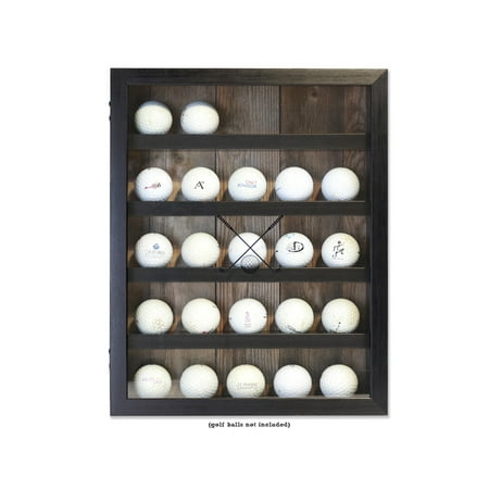 Golf Trophy Shadow Box - Lawrence 11x14 Golf Ball Shadow Box Display Case