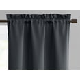 thumbnail image 2 of Mainstays Blackout Curtain Panel Pair, Set of 2, Greystone, 30"W x 84"L, 2 of 6