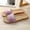 Purple, variant on Kayannuo Summer Slippers for Women Women's House Slippers Indoor/Outdoor Fashion Couple Casual Linen Round Head Comfy Casual Wear-resisting Home Shoes
