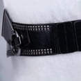 thumbnail image 6 of Womens Belt,Elastic Belts for Women Stretch,For Dress,Sweater,Jacket,Wide Belts for Women Fashion,Interlock Buckle, 6 of 7