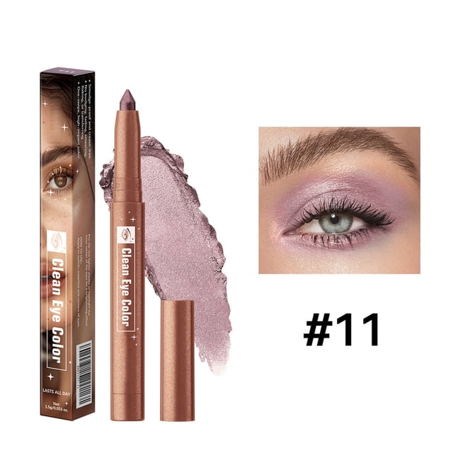 Lazy Eye Shadow Stick Easy To Color Glitter Pearl Eye Highlighter Purpose Eye Makeup Stick