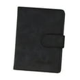 thumbnail image 2 of Estuche para Pasaporte perfecl de Viaje con Ranura para Tarjeta Telefónica Monedero de Cuero PU Negro, 2 of 8