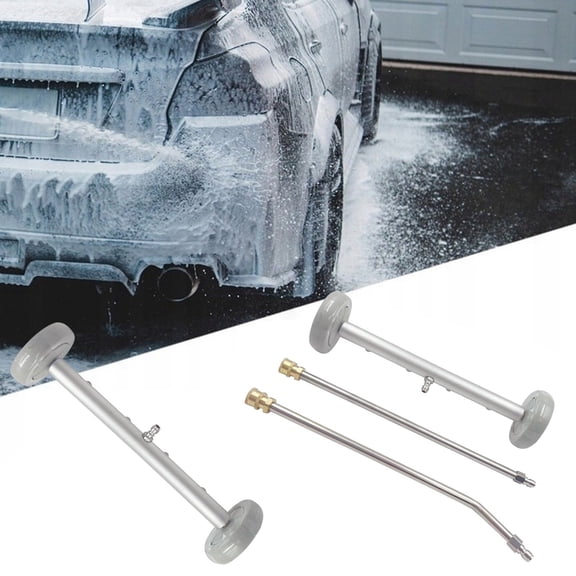 Car Chassis Cleaning Nozzle with Road Brush Function for Vehicle Undercarriage Wash and Dirt Removal