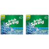 (2 pack) (Pack of 2) Irish Spring Moisture Blast, Moisturizing Bar Soap, 3.7 Ounce, 12 Bar Pack