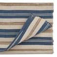 thumbnail image 2 of Fennco Styles Modern Water Hyacinth Woven Striped Table Runner, 2 of 7