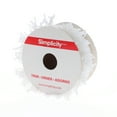 thumbnail image 2 of Simplicity Trim, White 1 3/4 inch Band with Fray Edge Trim Great for Apparel, Home Decorating, and Crafts, 2 Yards, 1 Each, 2 of 6
