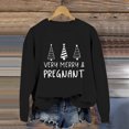 thumbnail image 2 of WEAIXIMIUNG Chandails en Molleton Col Rond Femmes Mignons Chandails en Molleton de Noël pour Femmes Très Joyeux Noël T-Shirts Graphiques Mamans Mignons Pulls de Noël, 2 of 4