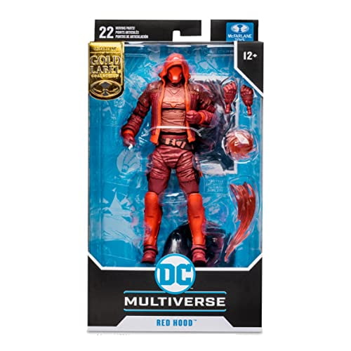 McFarlane Toys, DC 7-inch Gold Label Red Hood Figure Actio