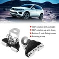 thumbnail image 4 of 2Pcs Universal Hood Mount Led Light Bar Mounting Brackets Adjustable Clamp Pillar Holder Work Stainless Steel for Truck SUV No Need Drilling, 4 of 4