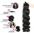 thumbnail image 2 of Pelotes en Tissage 100 % Non Transformées en Cheveux Humains, 2 of 5