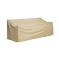 thumbnail image 3 of GDF Studio Outdoor 3-Seater Sofa Cover, Weather-Resistant UV-Protected, Beige, 3 of 13
