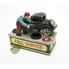Design Toscano Model T at the Service Station Authentic Foundry Cast Iron Mechanical Bank