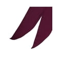 thumbnail image 4 of INSPIRE CHIC Women's Plain Solid Color Scarf Pure Scarves Long Neckerchief Hair Band Wine Red, 4 of 6