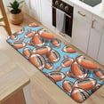 thumbnail image 5 of Football Sticker Pattern Kitchen Rug Mat,Kitchen Runner Rugs Non Skid Washable,Decorative Kitchen Floor Mats for Kitchen,Sink,Laundry,17"x47.2", 5 of 7